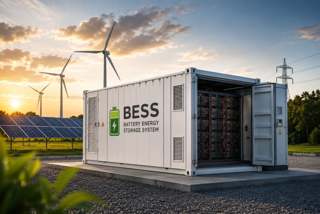 what is battery energy storage system